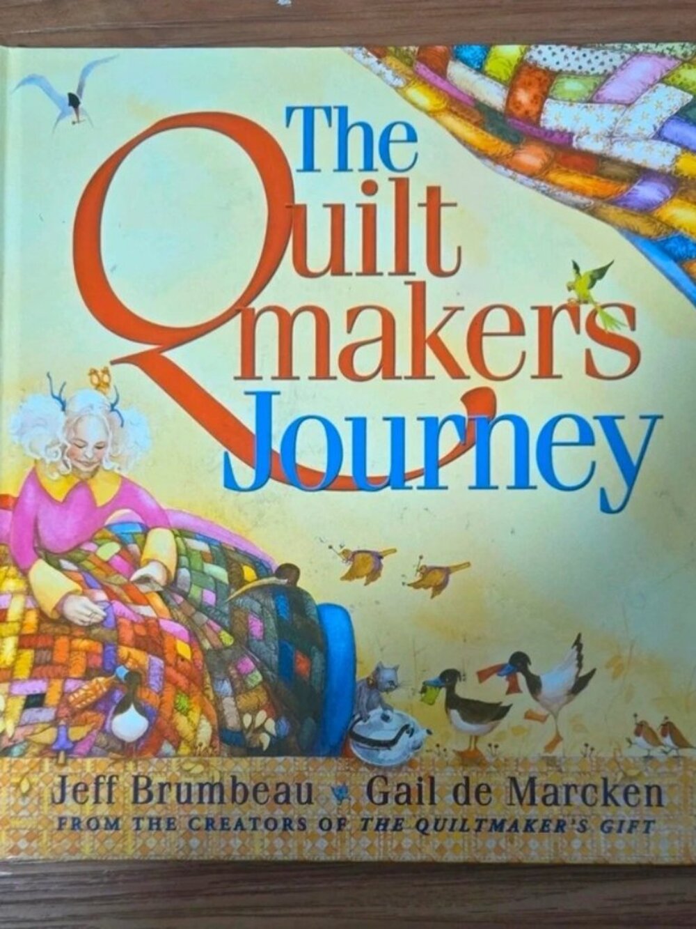 The Quiltmaker's Journey by Jeff Brumbeau & Gail de Marcken, Hardcover, Fairy T…